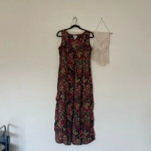 Judy’s Vintage 90’s Sheer Floral Maxi Dress Kimono